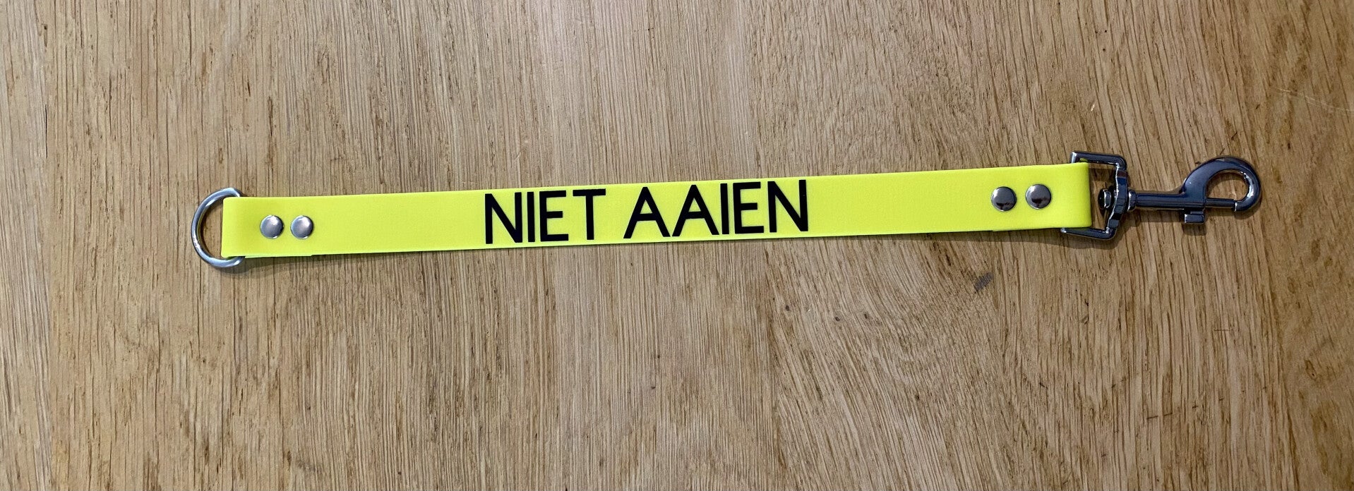 tussenstuk niet aaien