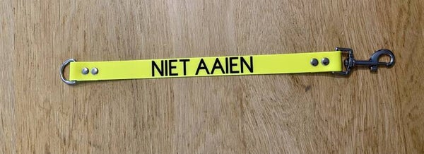 tussenstuk niet aaien
