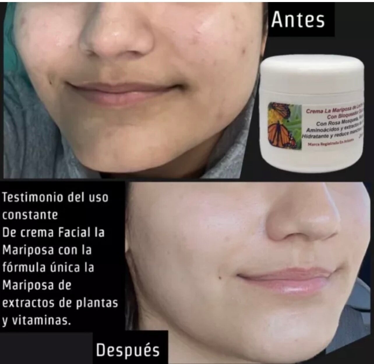 Crema Facial La Mariposa