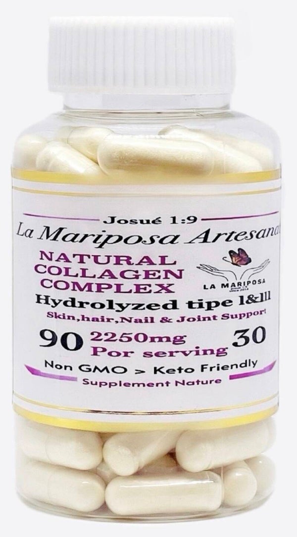 Suplemento Fórmula de Colágeno completo.