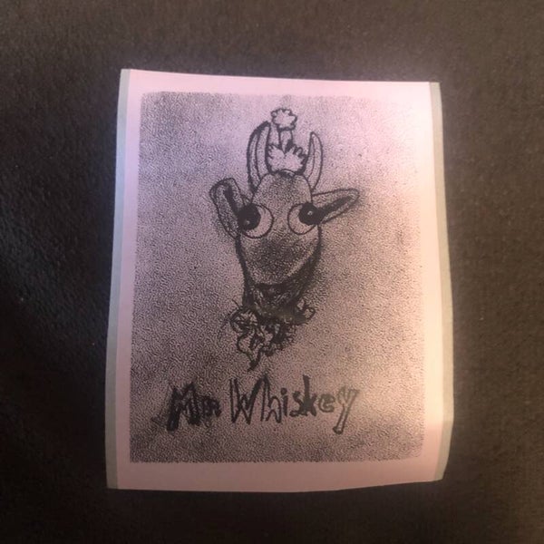 Mr. Whiskey Sticker