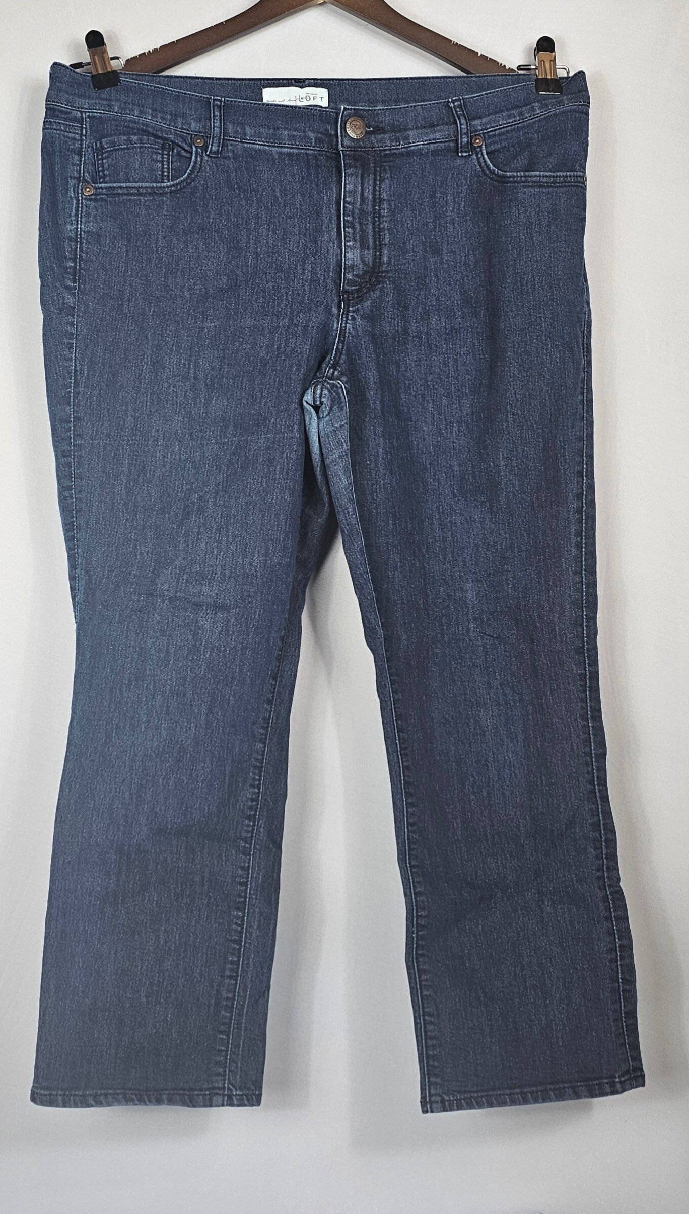 Loft Modern Kick Crop Women's Capri Jeans Size 14