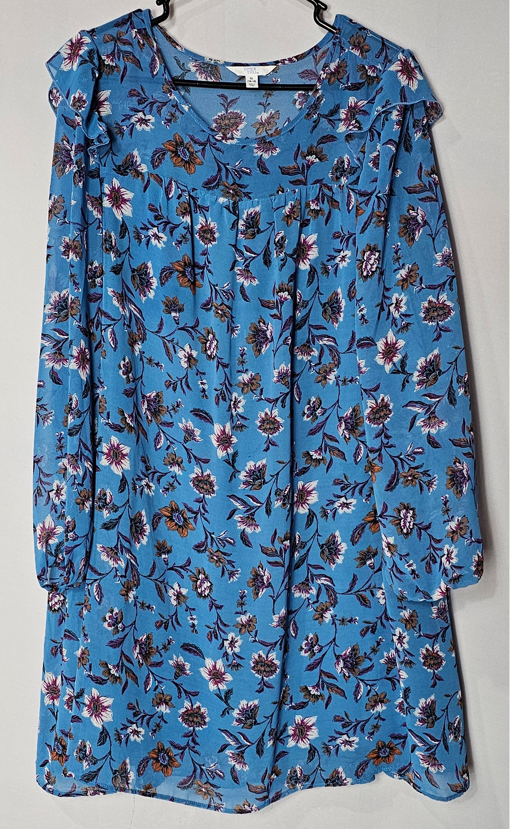 Time & Tru Lightweight Flowy Dress Size Extra Large 16/18