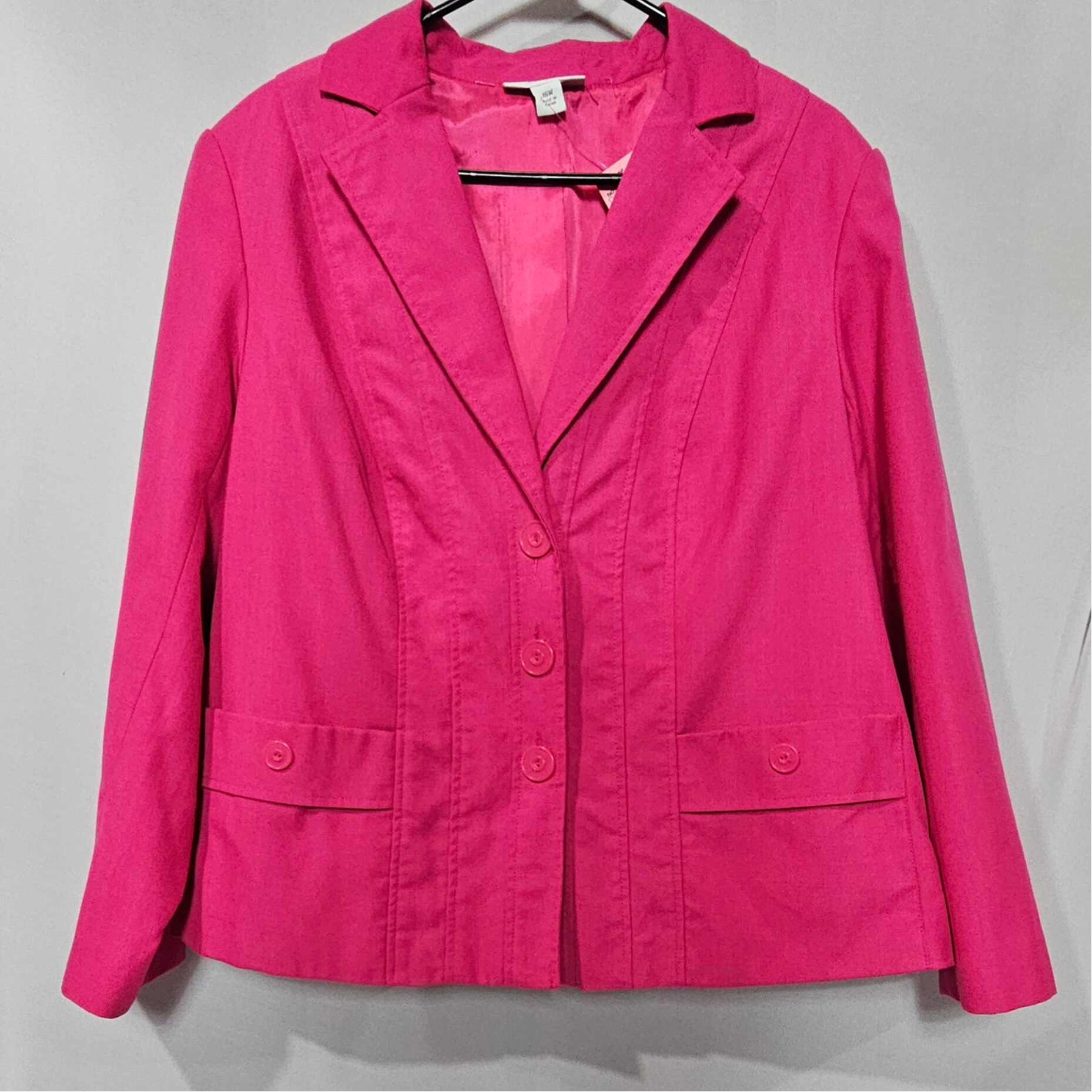 Dressbarn Pink Blazer Size 16W