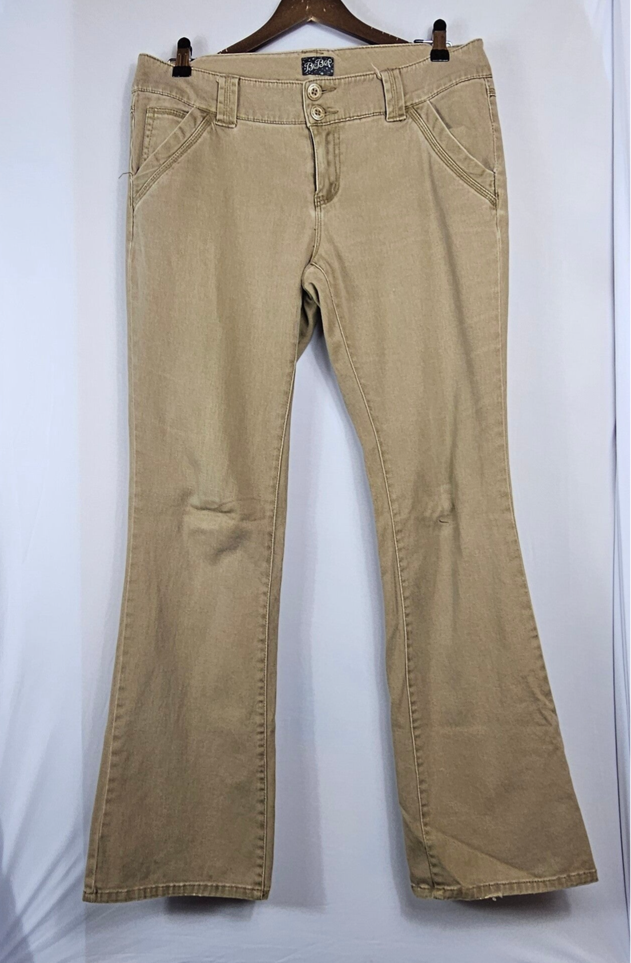 BeBop Khaki Bootcut Pants Size 11