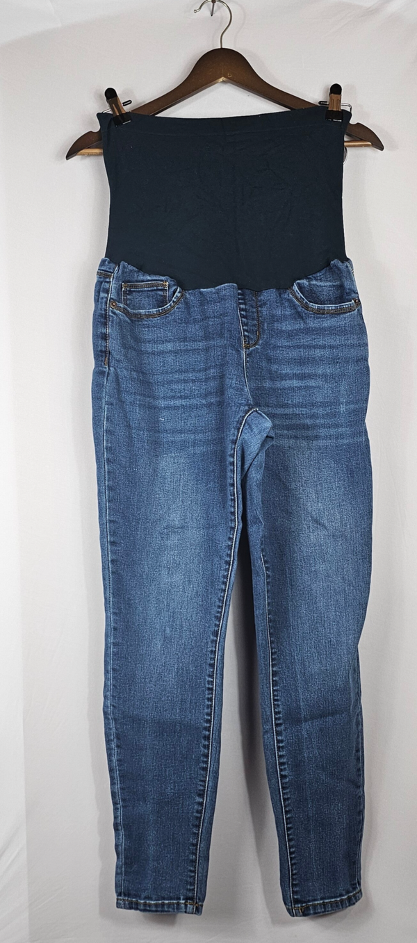 Indigo Poppy Maternity Jeans Size Large