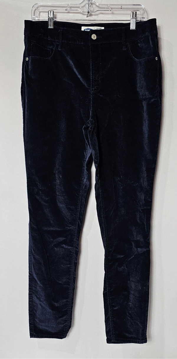 Old Navy Rockstar Velvet Pants Size 12