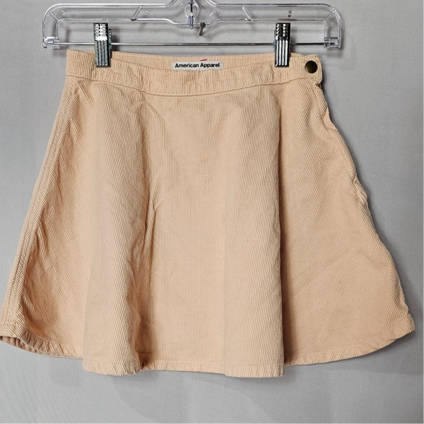 American Apparel Corduroy Skirt Size Small
