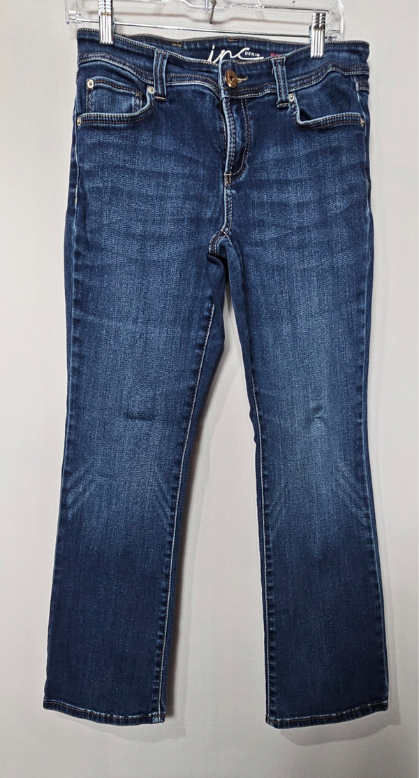 INC Denim Jeans Bootcut Size 10 Petite