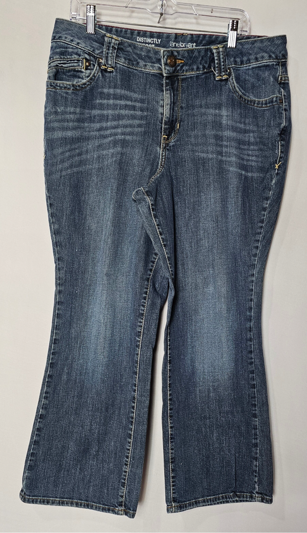 Lane Bryant Distinctly Boot Jeans Size 18 Petite