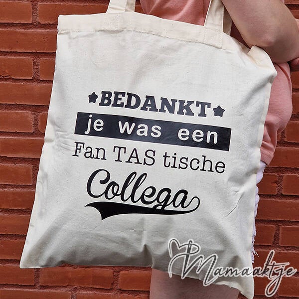 Katoenen Shopper - FanTAStische Collega