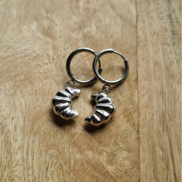 Croissantjes zilverkleur