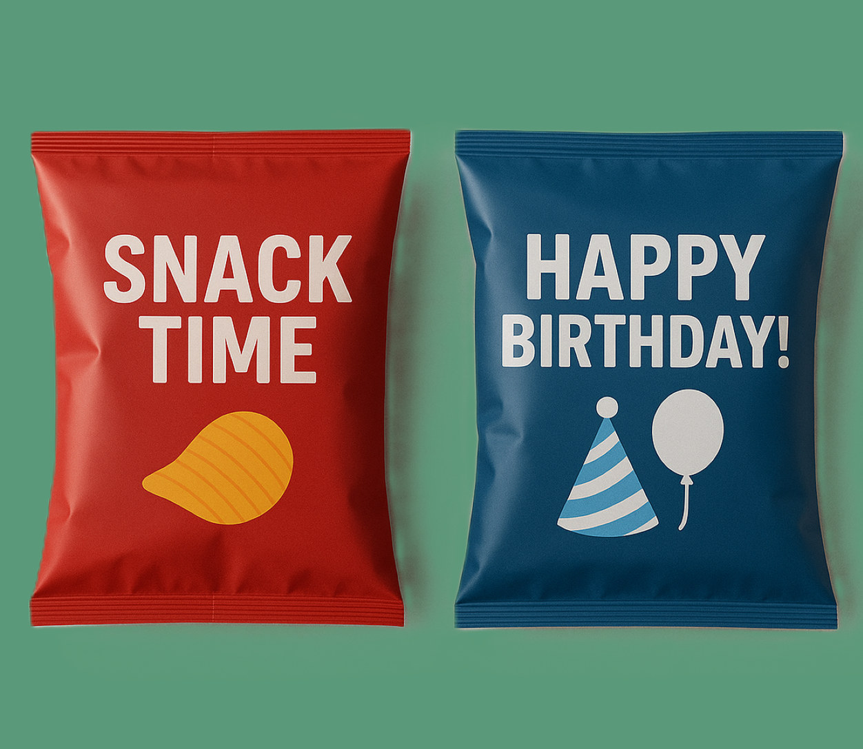 Custom Chip Bags design preview