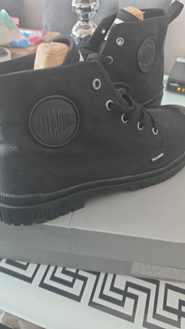Classic black Palladium Pampa boots