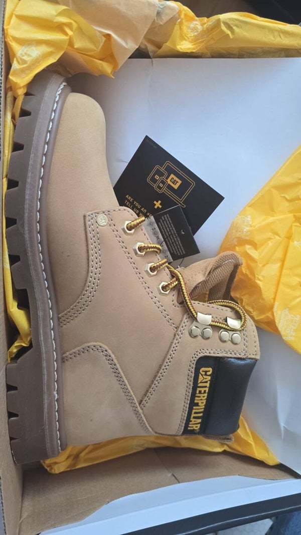 CAT Caterpillar Second Shift 6" Men's Leather Boots