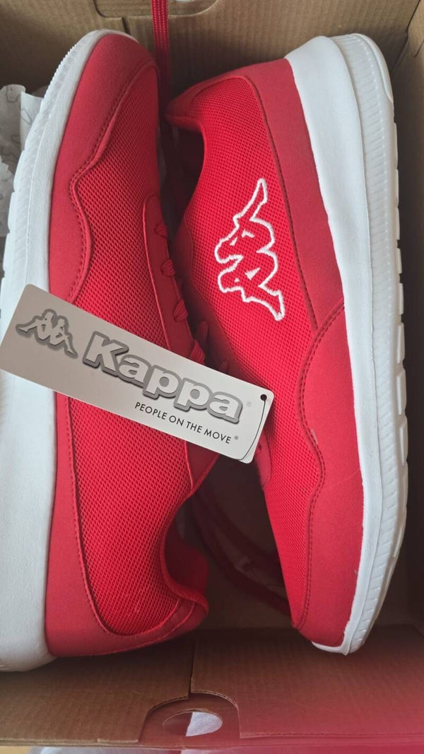 ​Kappa Follow XL Sneakers – Red & White