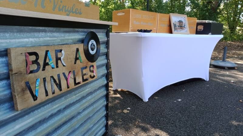 bar à vinyles