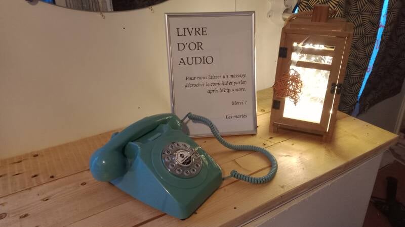 livre d'or audio