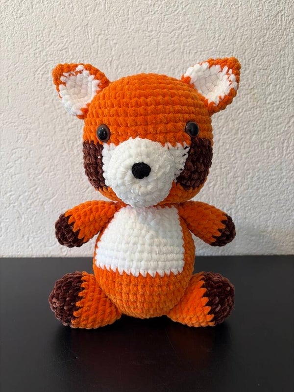 Grosser Handgehäkelter Fuchs
