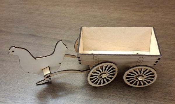 Ostereierwagen "Henne"