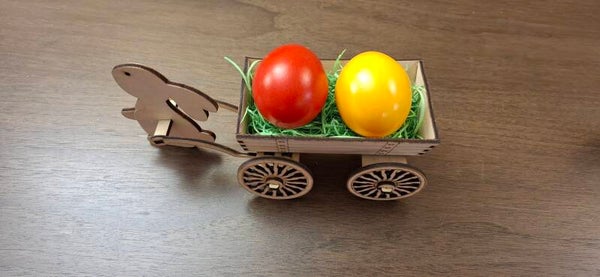 Ostereierwagen "Häsin"