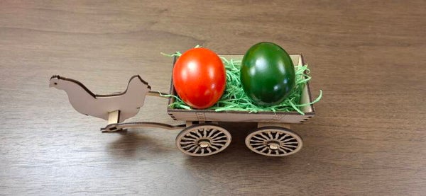 Ostereierwagen "Henne"