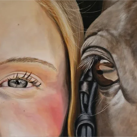 Tierporträt – Mensch und Pferd von Eva Zucker