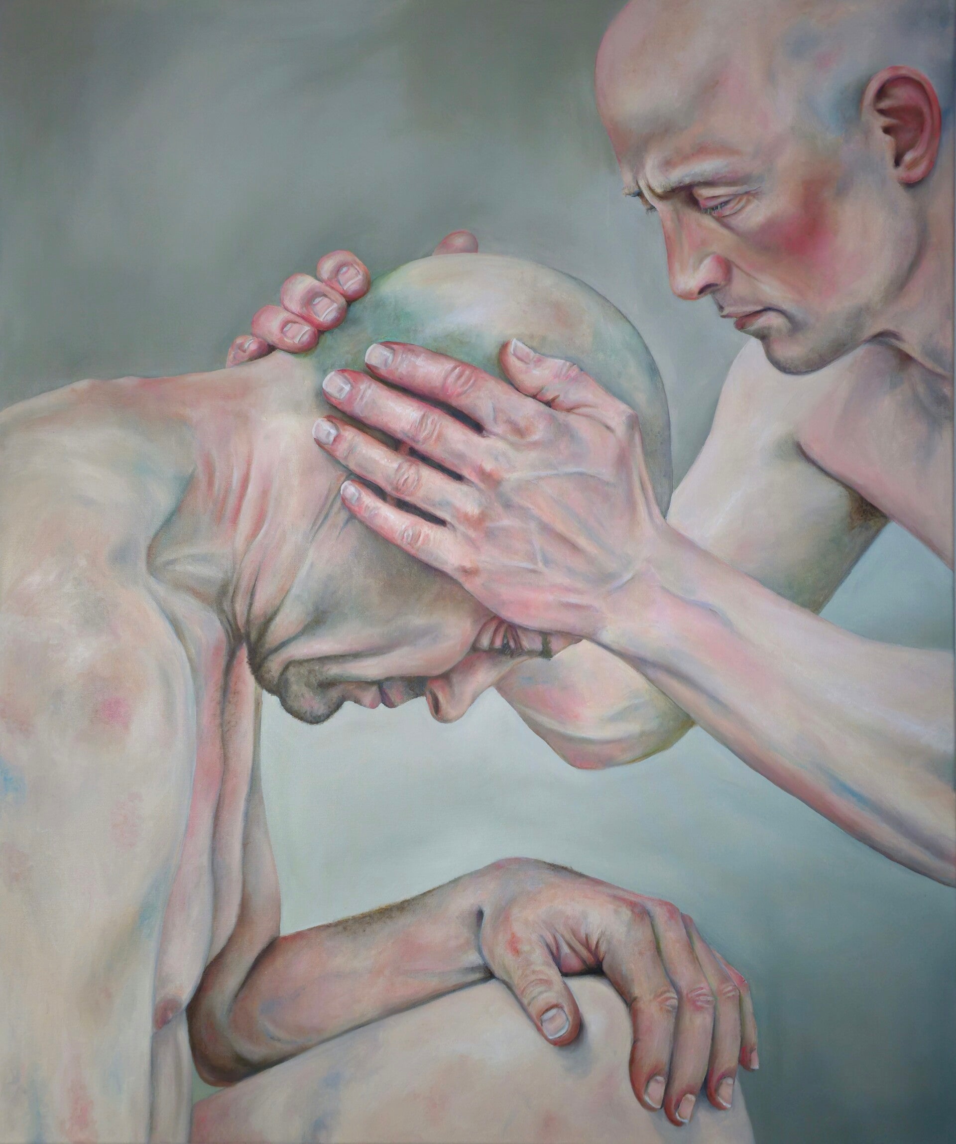 "Human" Ölgemälde 120x100x4cm