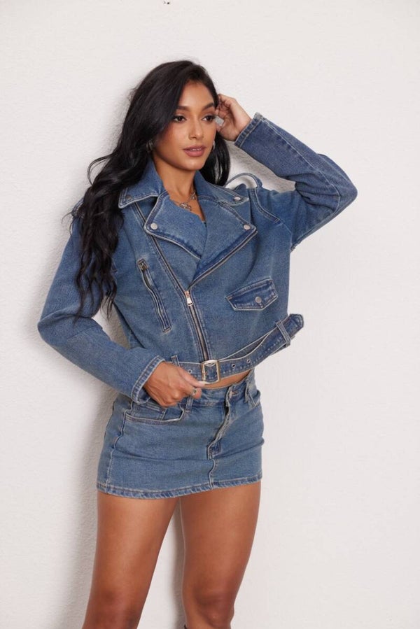 Andromachi Jacket Light Blue