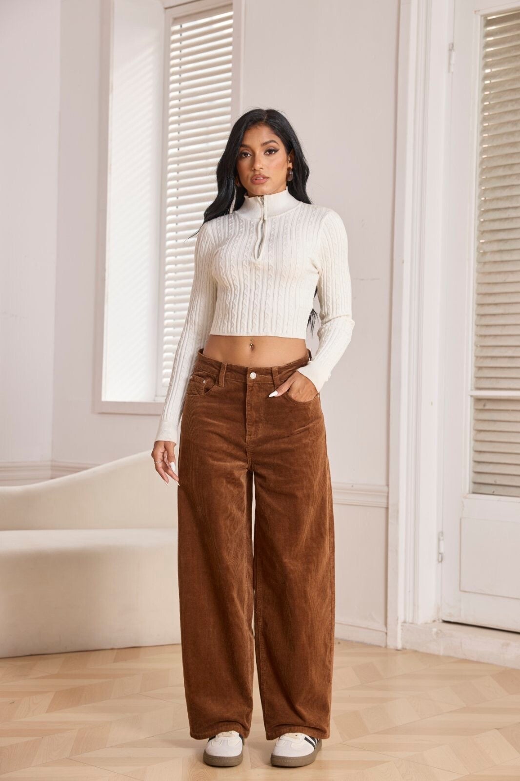 Velvy Carrot Trousers