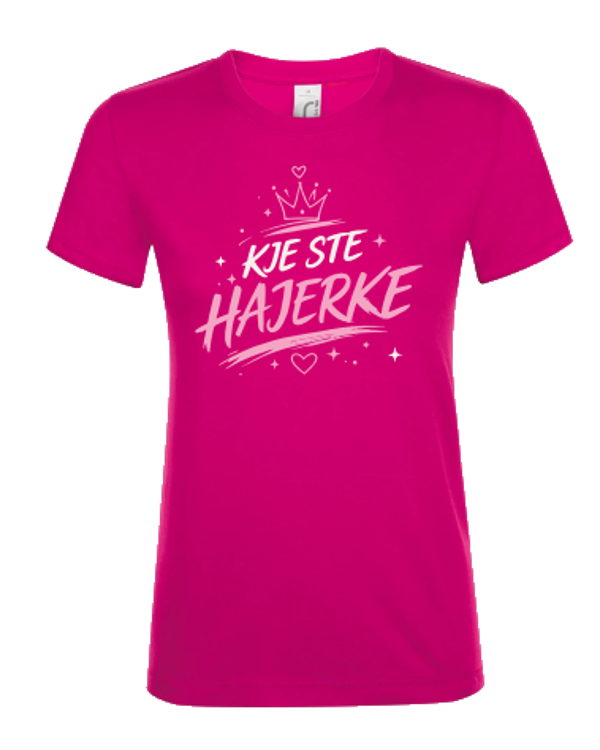 Hajer ženska kratka majica