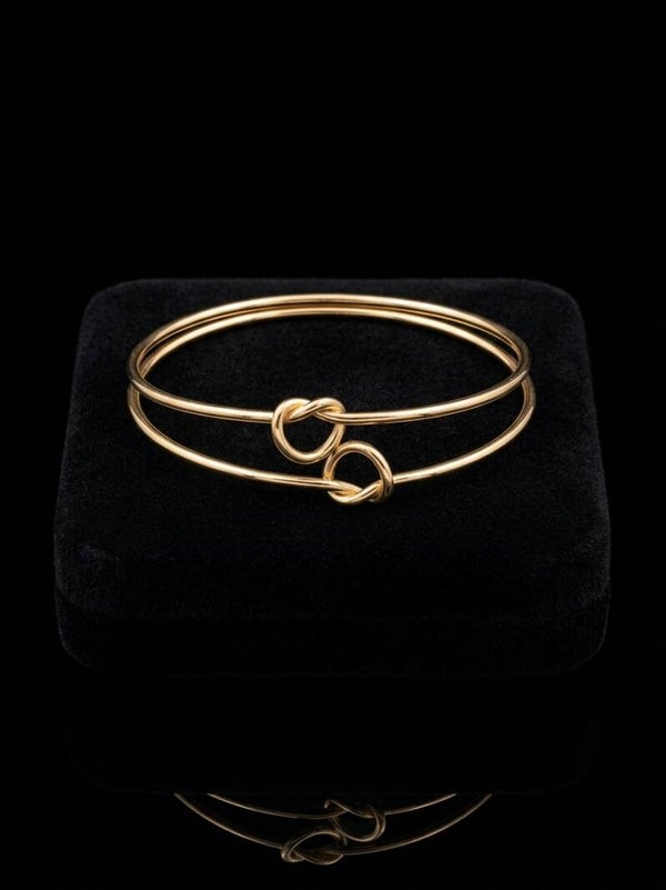 Double Knot Bangle Set
