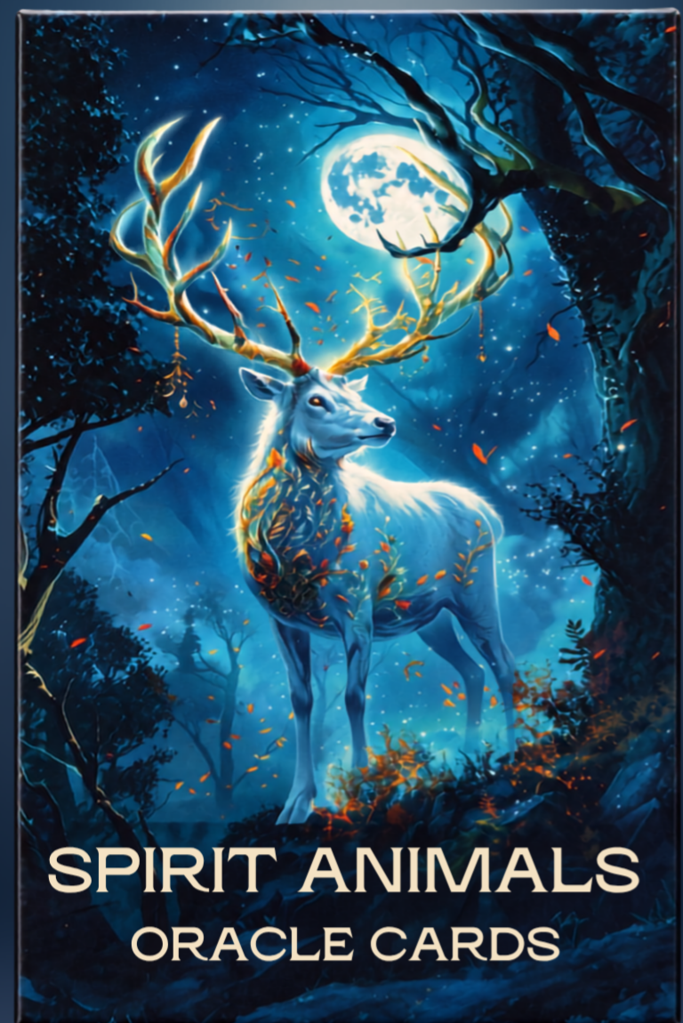 Spirit Animals oracle cards for quick three-card guidance readings inspired by animal wisdom and spiritual messages.