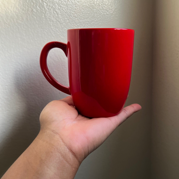 Red Mug Vessel