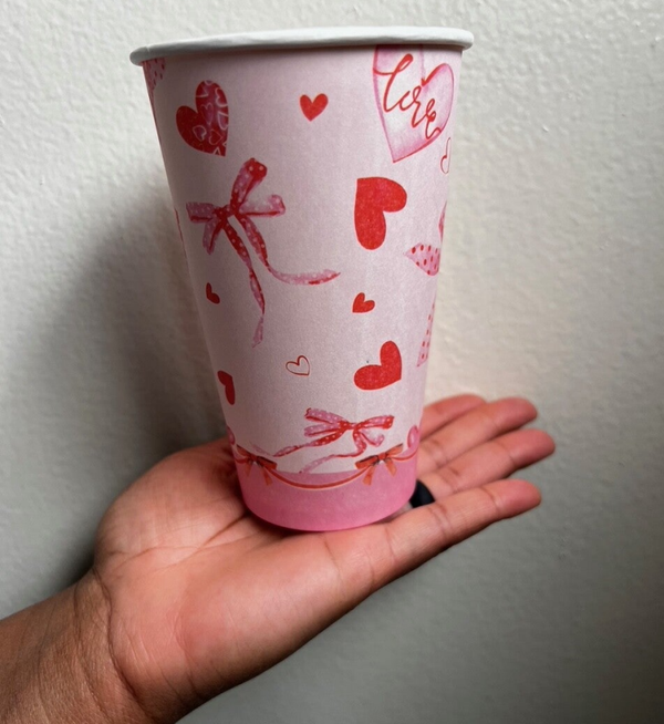 Hearts and Bows Paper Vessel
