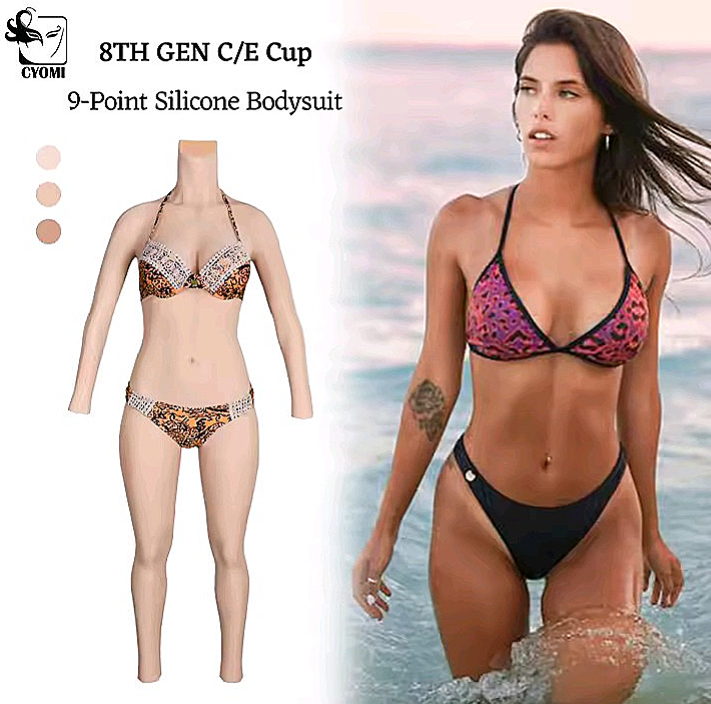 Full body male drag queens Silicone transformation