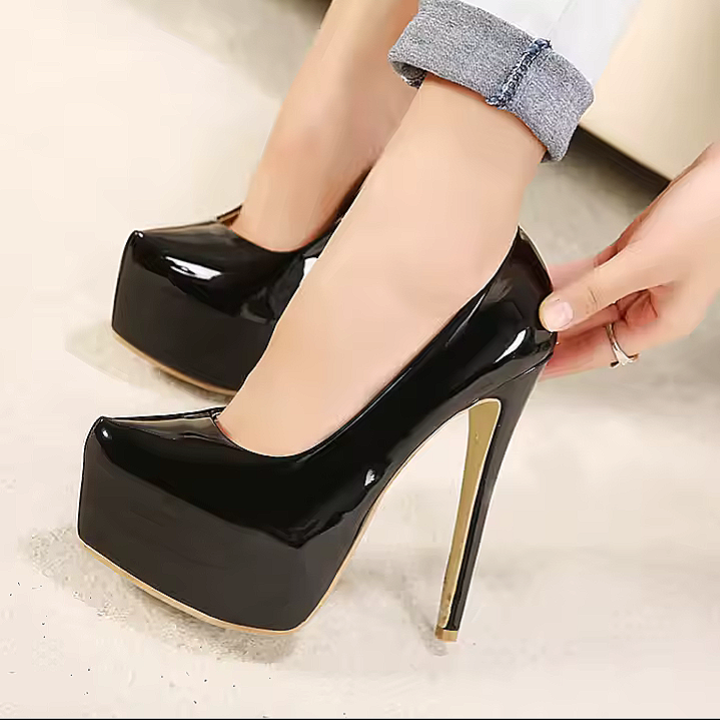 Elegant Fantasy high heel waterproof sexy platform shoes