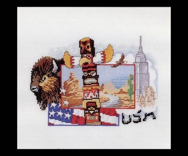 Pako - Verenigde Staten    39 x 37 cm