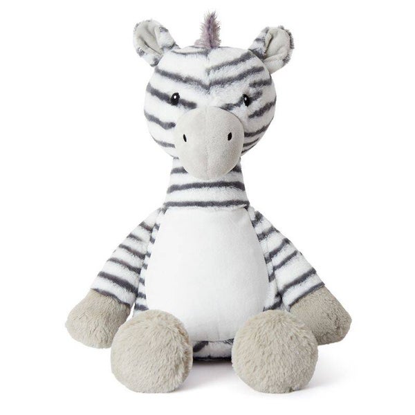 Geboorteknuffel zebra 38cm -personaliseerbaar