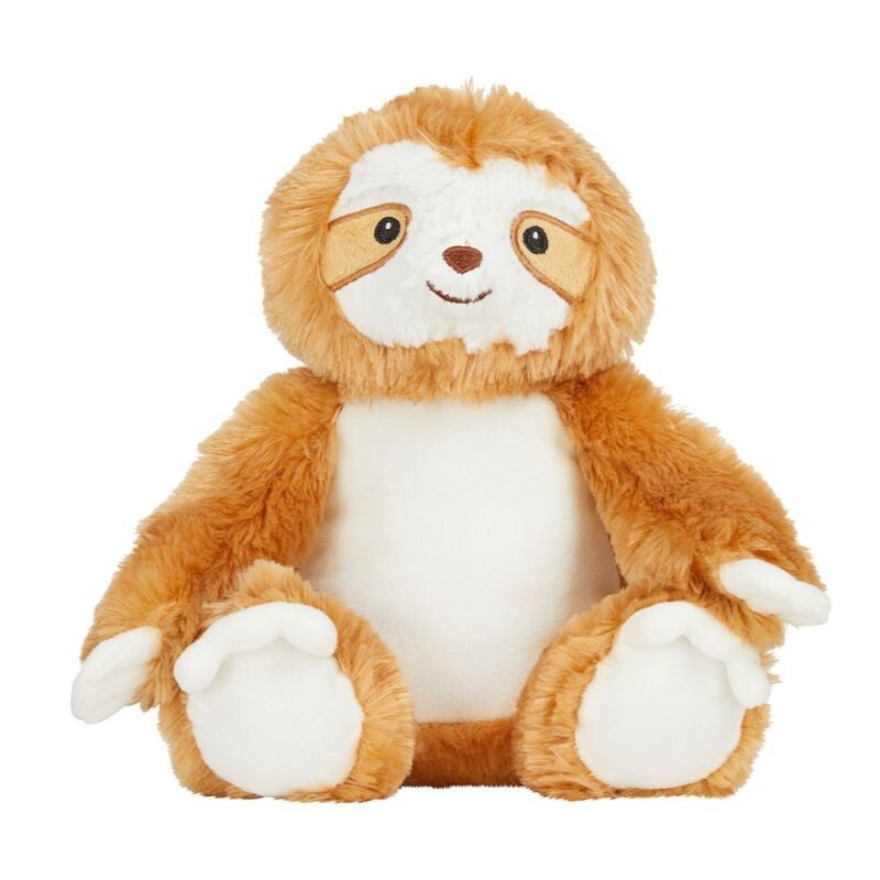Geboorteknuffel luiaard  23cm-personaliseerbaar