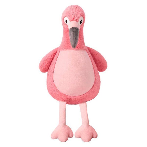 Geboorteknuffel flamingo 38cm -personaliseerbaar