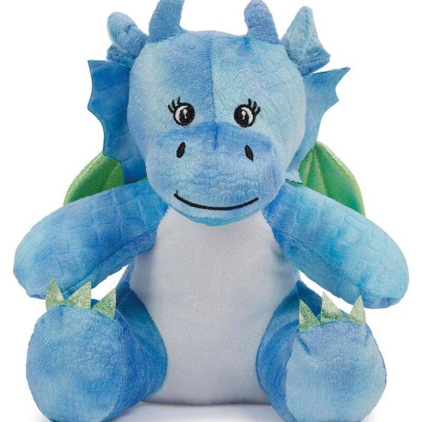 Geboorteknuffel draak 22cm -personaliseerbaar