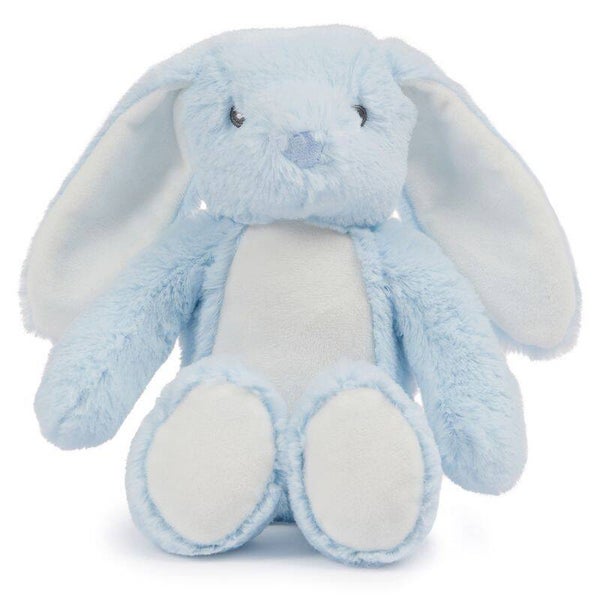 Geboorteknuffel konijn blauw 34cm-personaliseerbaar