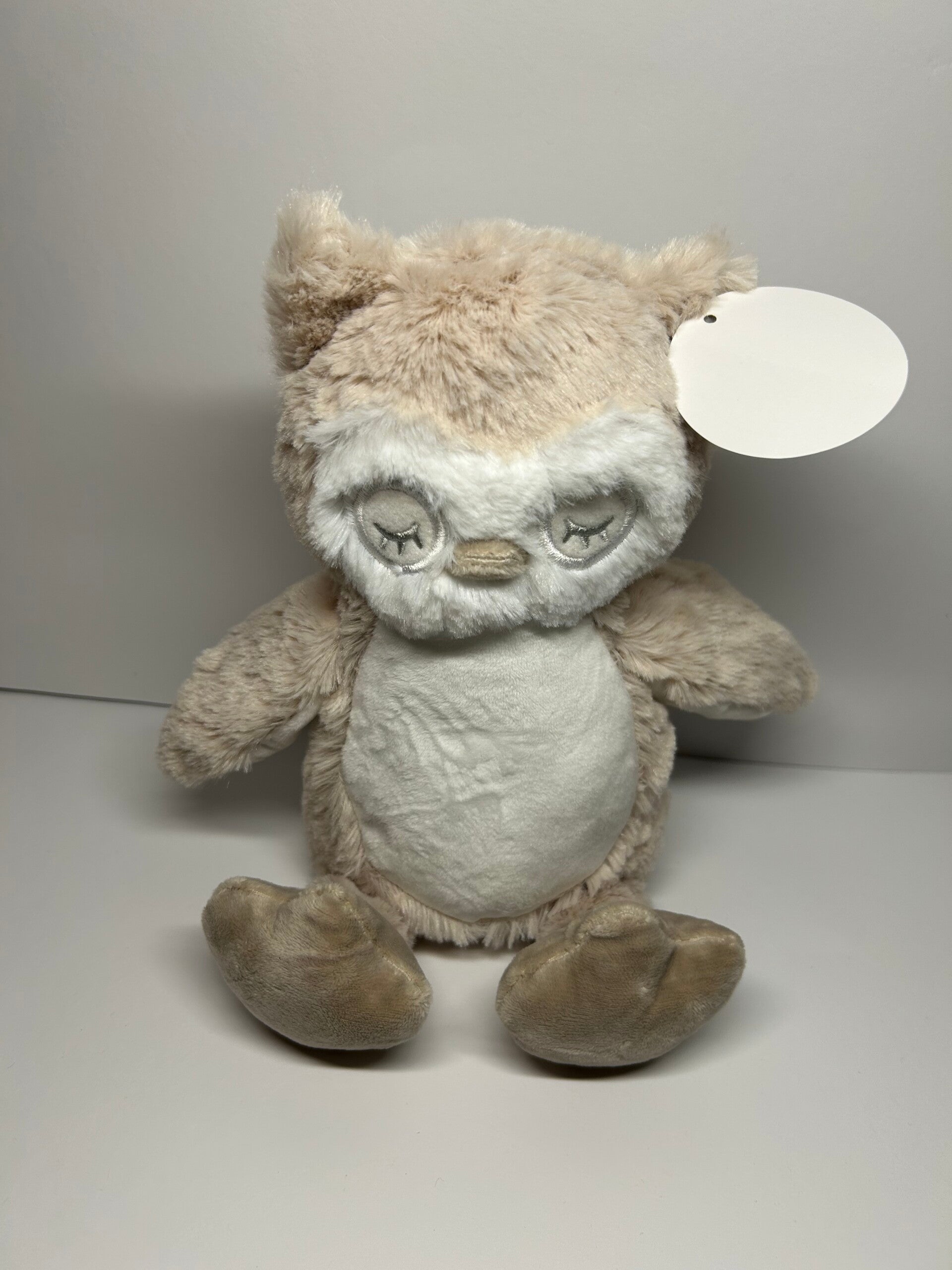 Geboorteknuffel uil  -personaliseerbaar