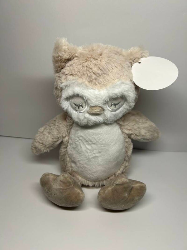 Geboorteknuffel uil  -personaliseerbaar