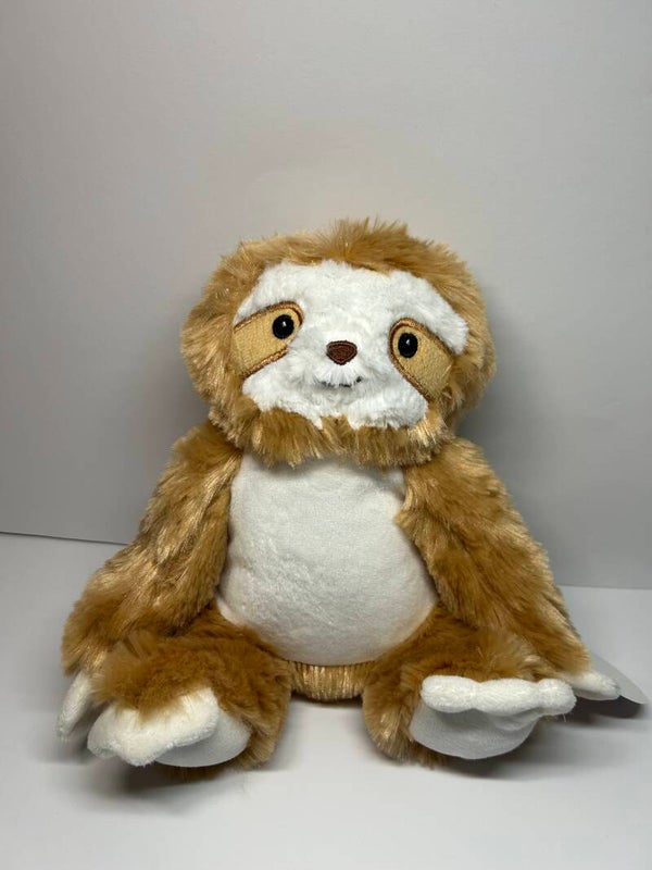 Geboorteknuffel luiaard  -personaliseerbaar