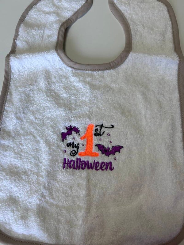 Slabbetje my 1st halloween