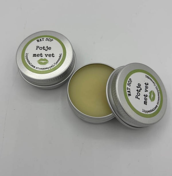 Potje met vet | lippenbalsem