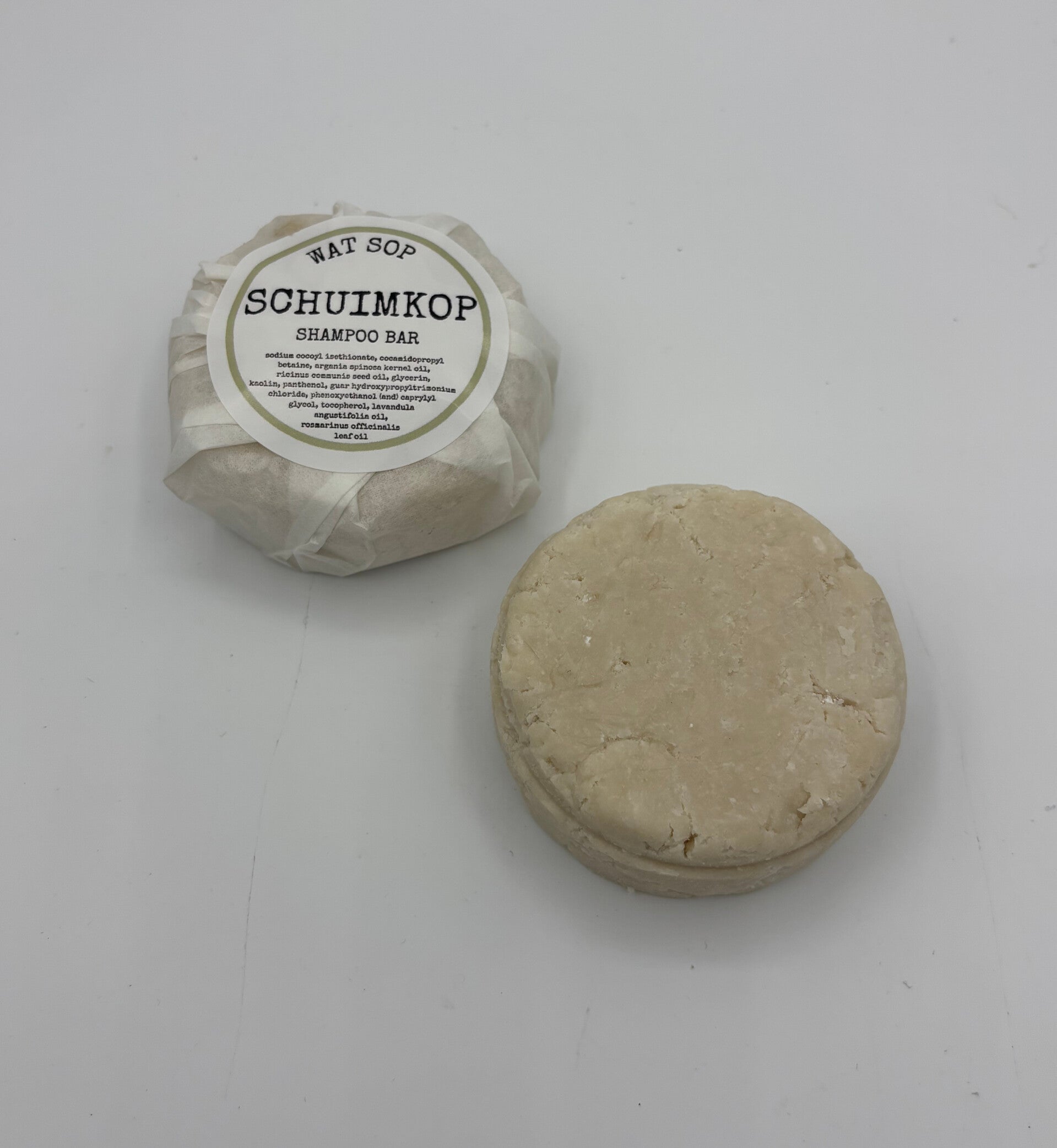 Schuimkop shampoobar