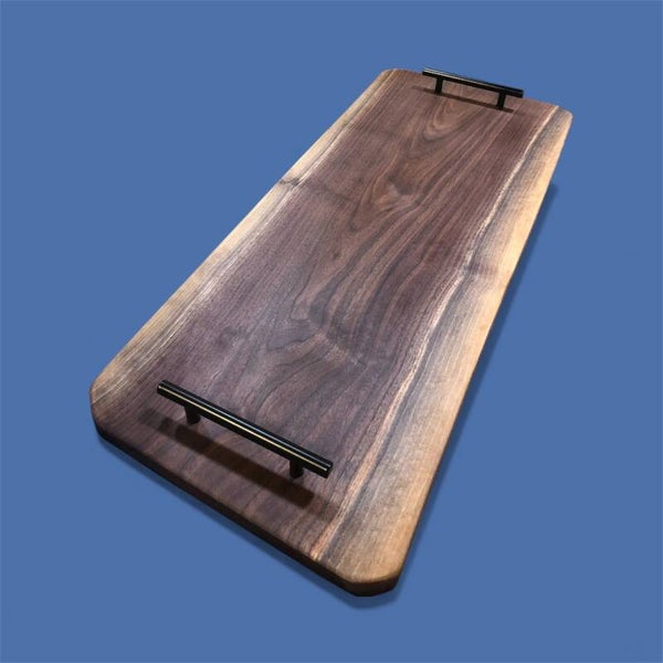 Live Wood Serving Tray (Request a Price Quote)